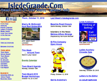 Tablet Screenshot of isledegrande.com